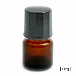 アサガオ瓶(フロー瓶)(茶色)(10ml)