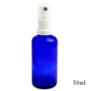スプレー付き遮光瓶（ブルー）(50ml)